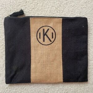 Jute Cosmetic Bag